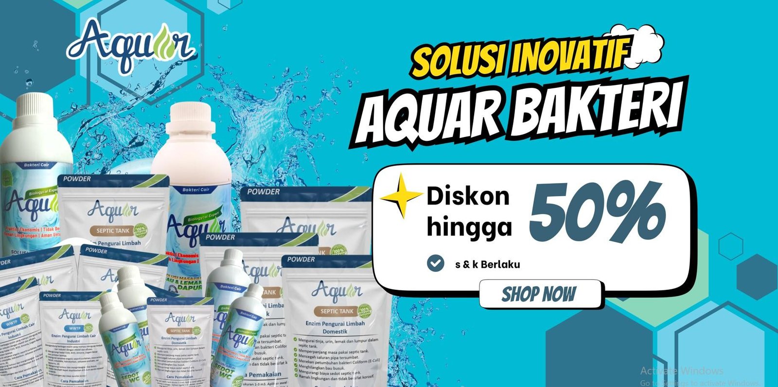 Jual Bakteri Pengurai Tinja