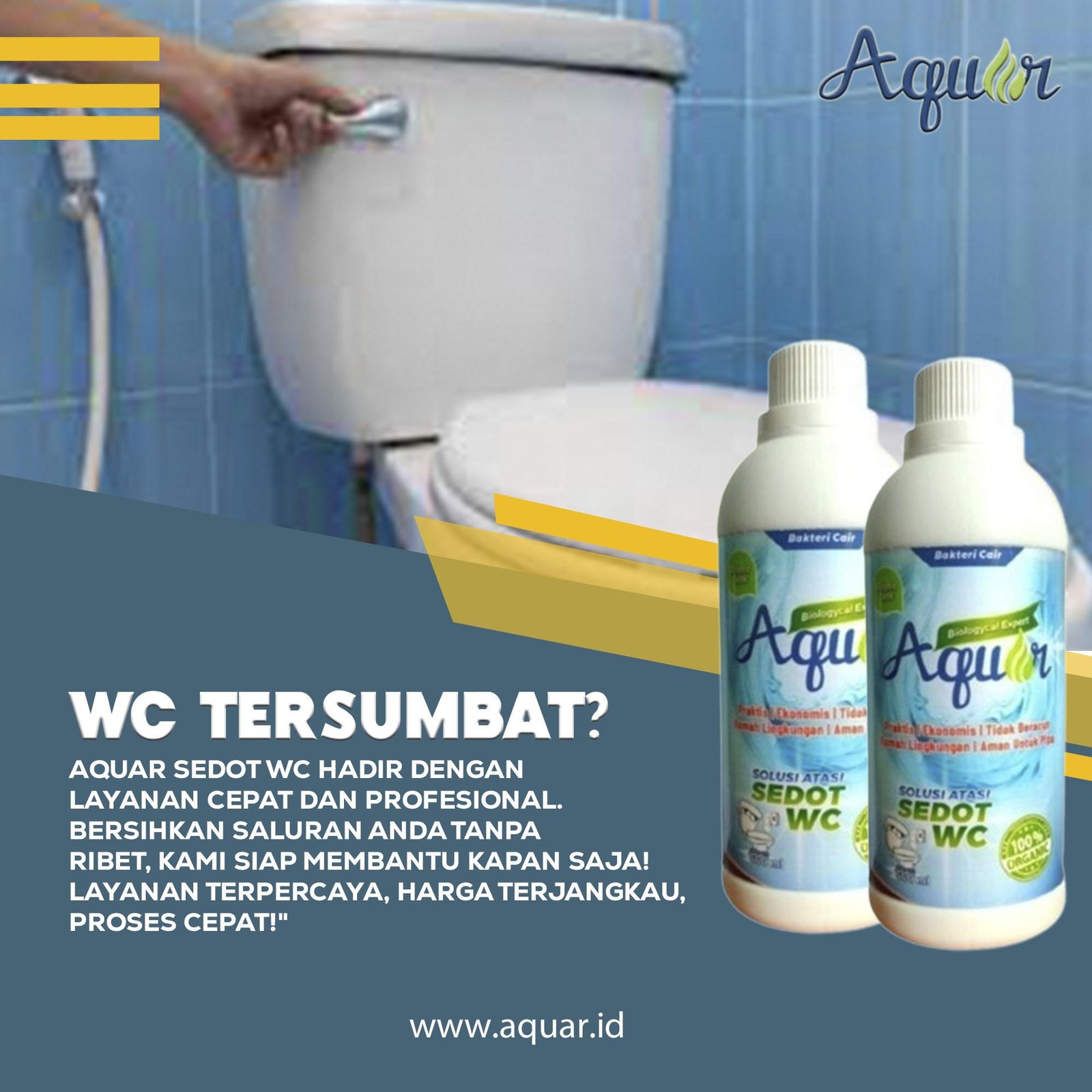 Cairan Anti Sedot WC Penghilang Bau Toilet
