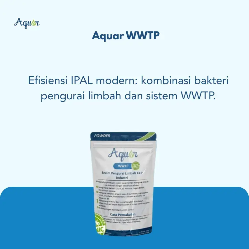 bakteri limbah cair WWTP