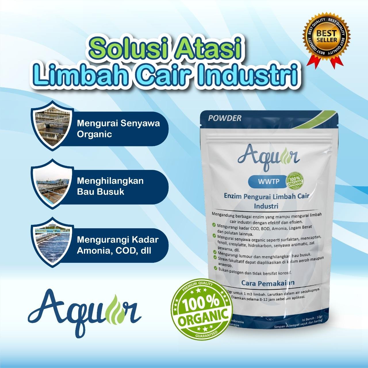 Jual Bakteri Pengurai IPAL