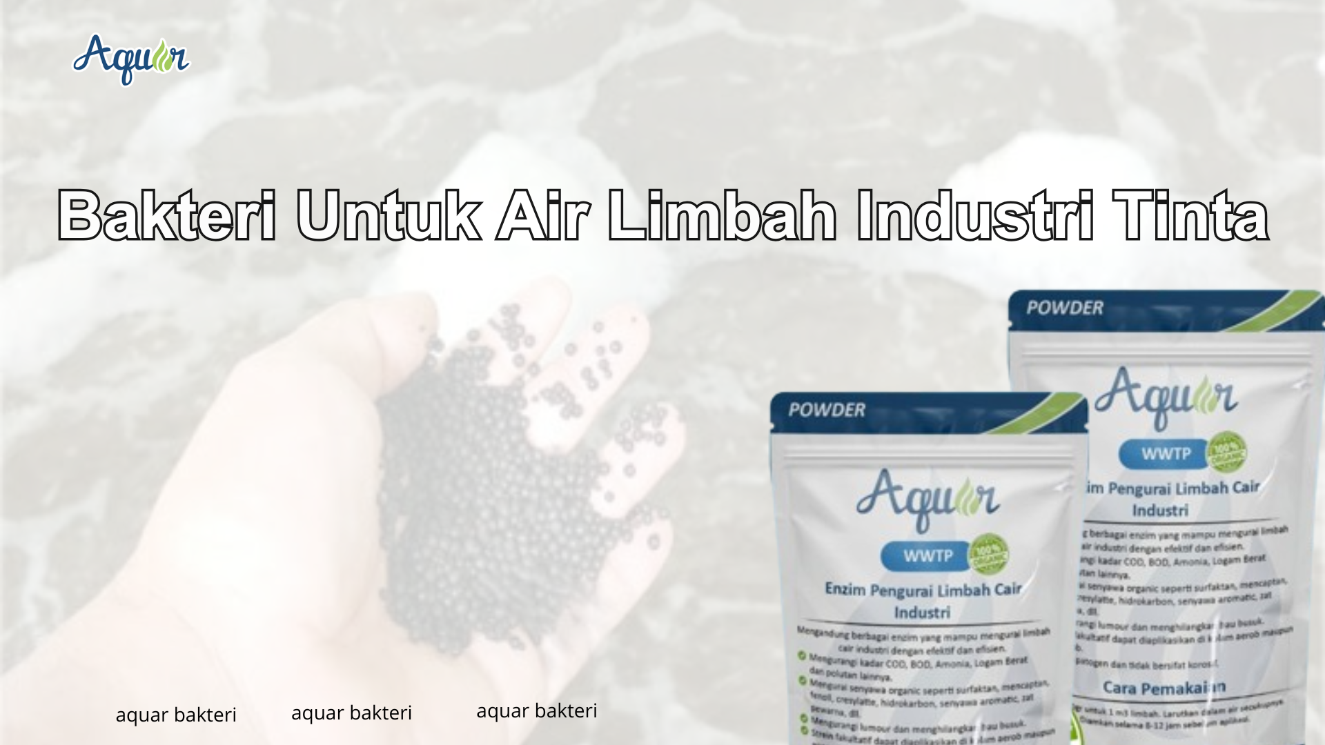 Bakteri Untuk Air Limbah Industri Tinta