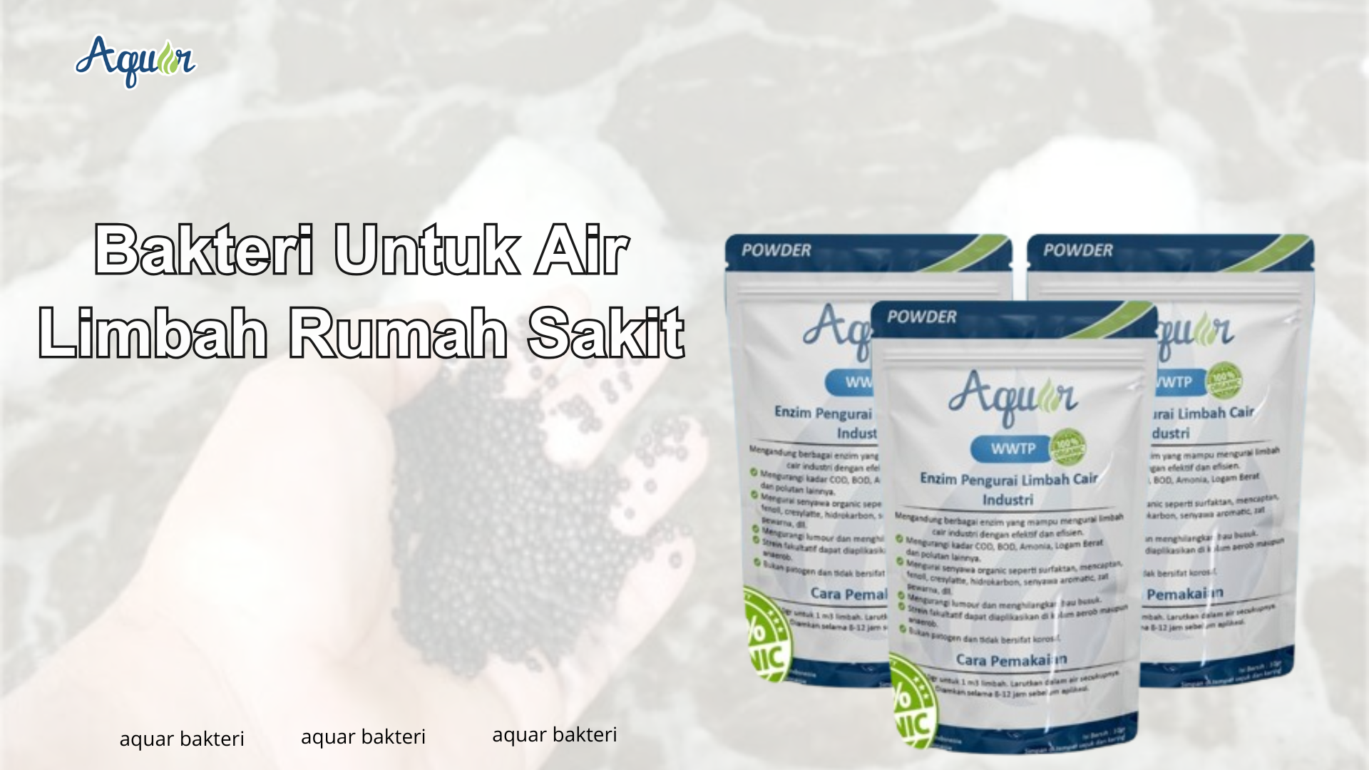 Bakteri Untuk Air Limbah Rumah Sakit