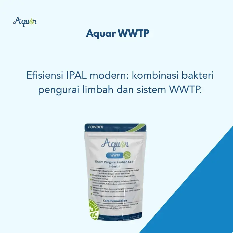 Bakteri untuk IPAL Industri