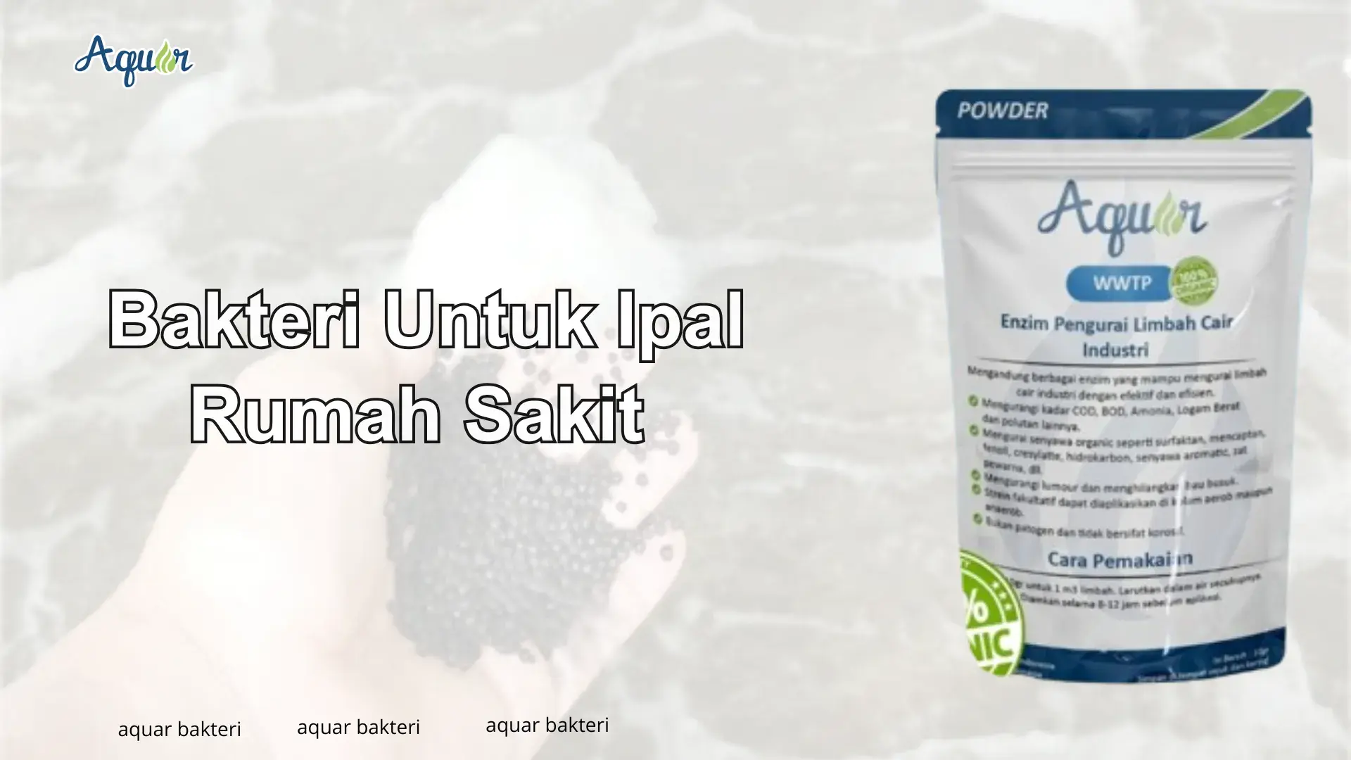 Bakteri Untuk Ipal Rumah sakit