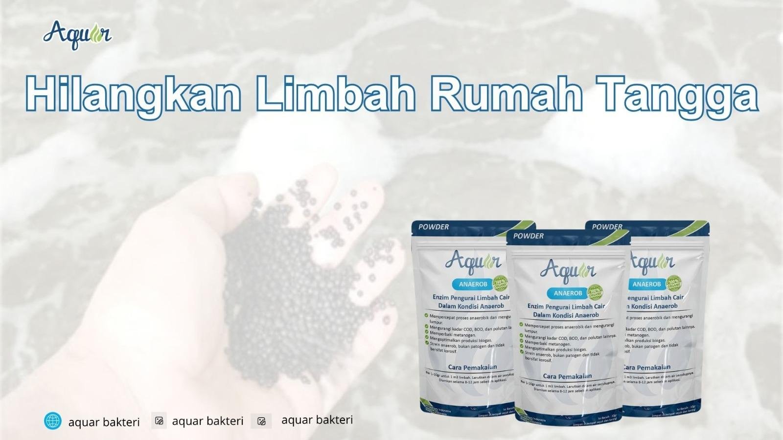Hilangkan Limbah Rumah Tangga