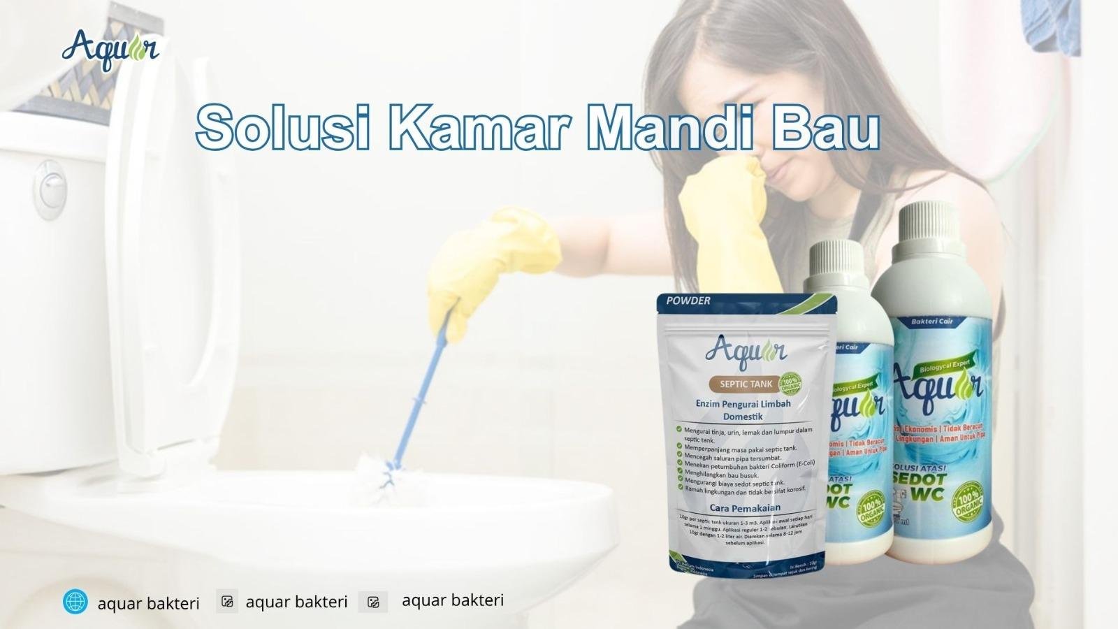 Solusi Kamar Mandi Bau