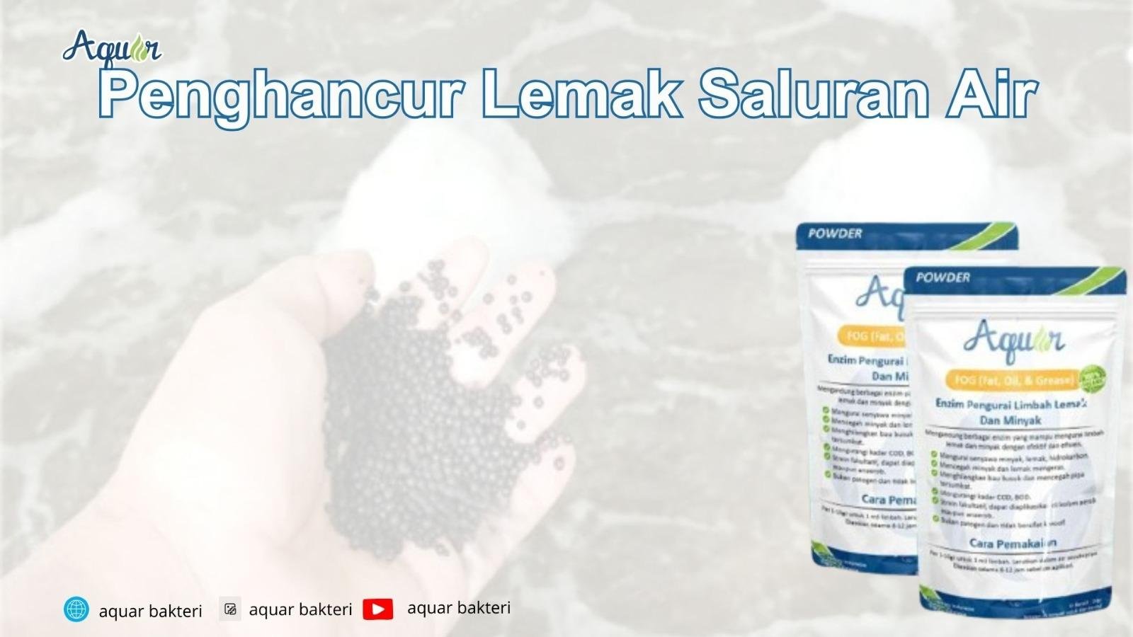 Penghancur Lemak Saluran Air