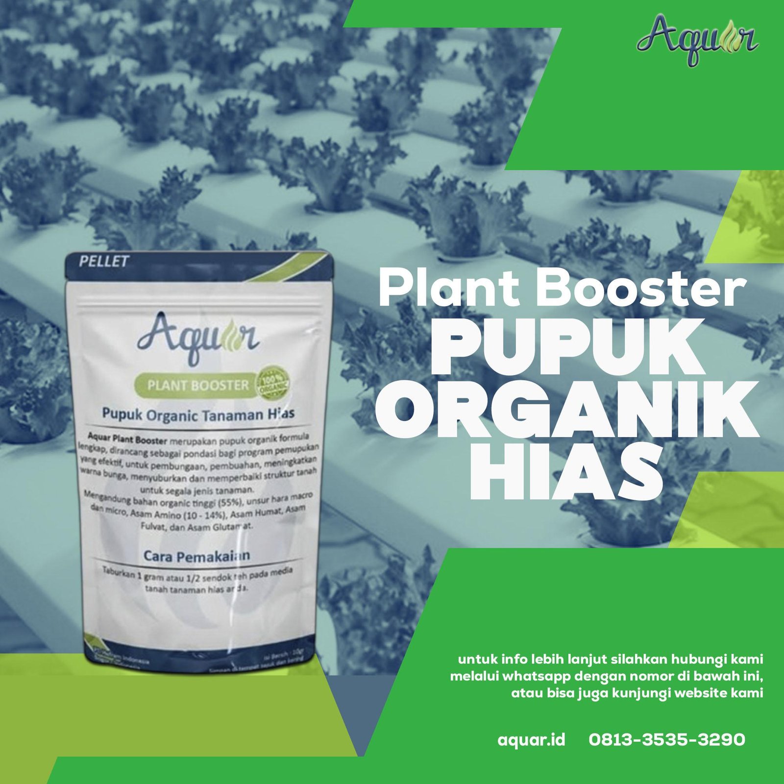 Plant Booster Pupuk Organik Hias