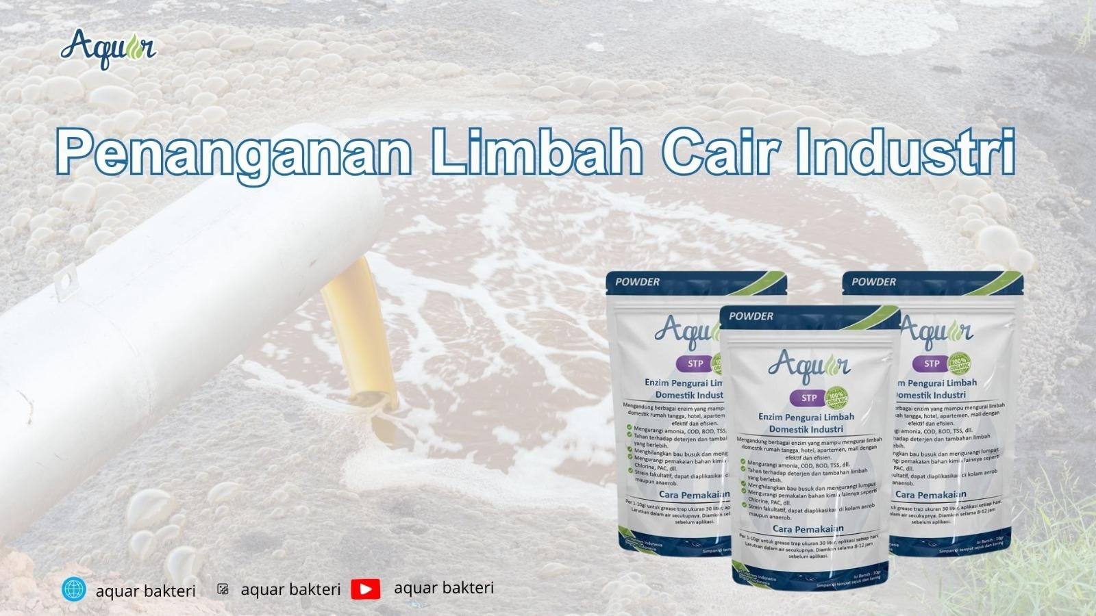 Penanganan Limbah Cair Industri