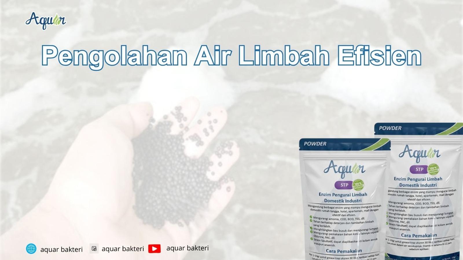 Pengolahan Air Limbah Efisien